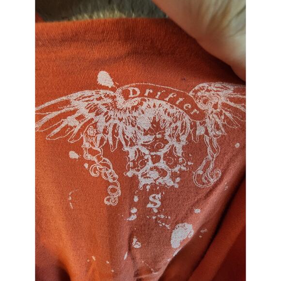 Drifter Women's Knit Dress SZ Small Drop Waist Crossed Straps Y2K - Picture 6 of 10